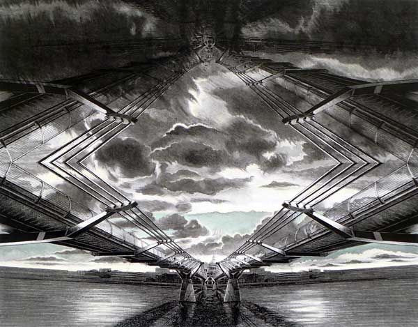 Millennium Bridge- Mirror Image